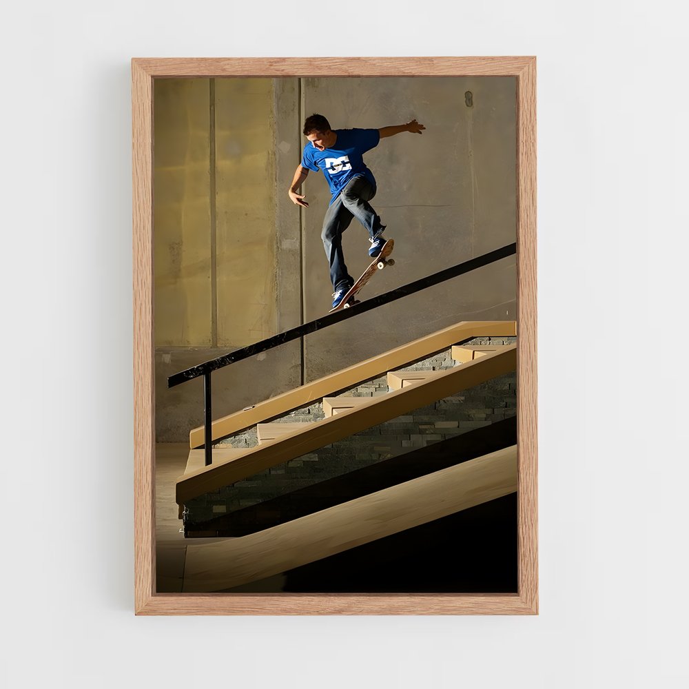 Poster Skate ou Mort – affiche Skateboard (vue 4)
